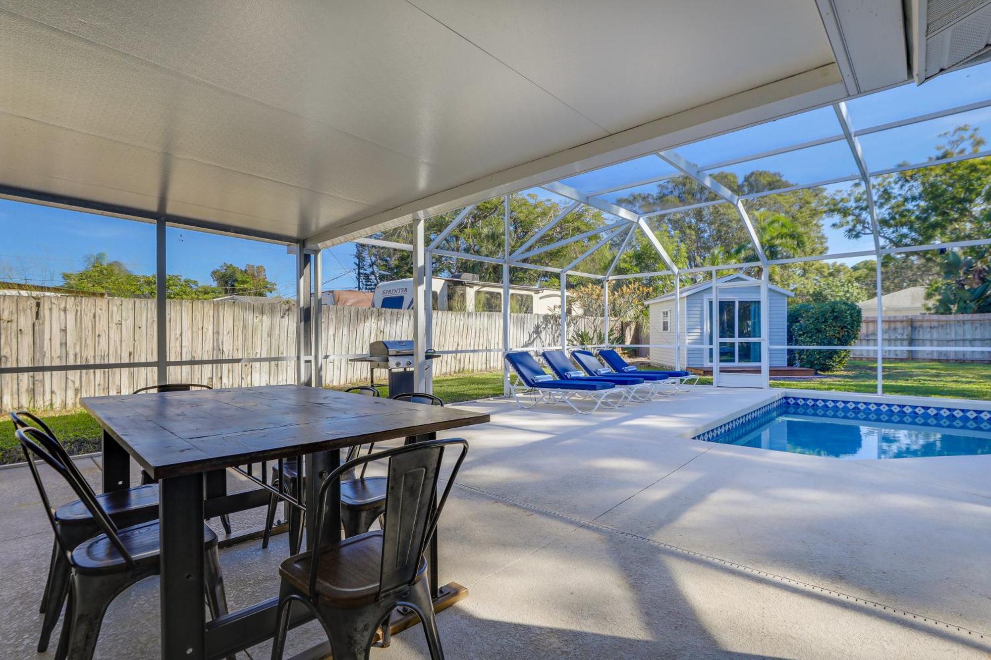 Pet-Friendly Bradenton Home Lanai With Heated Pool! Exterior photo