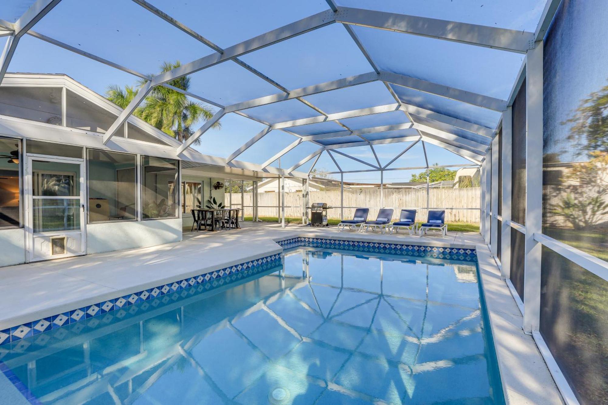 Pet-Friendly Bradenton Home Lanai With Heated Pool! Exterior photo