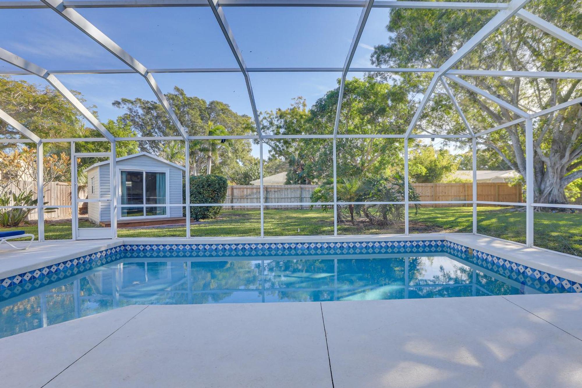 Pet-Friendly Bradenton Home Lanai With Heated Pool! Exterior photo